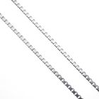 Image 3 of 18K white gold Venetian link chain | 36.5 cm - 41.5 cm