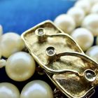 Image 5 of Pearl bracelet with gold clasp; Antique | 20.5 cm
