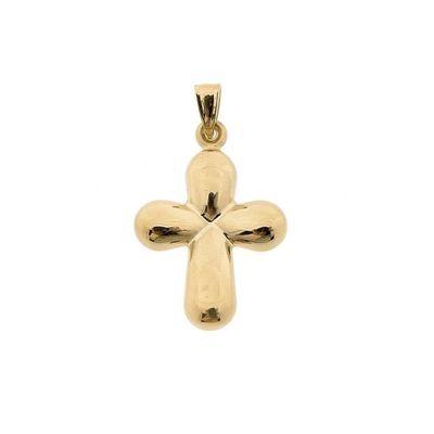 Image 1 of Gold pendant of a cross