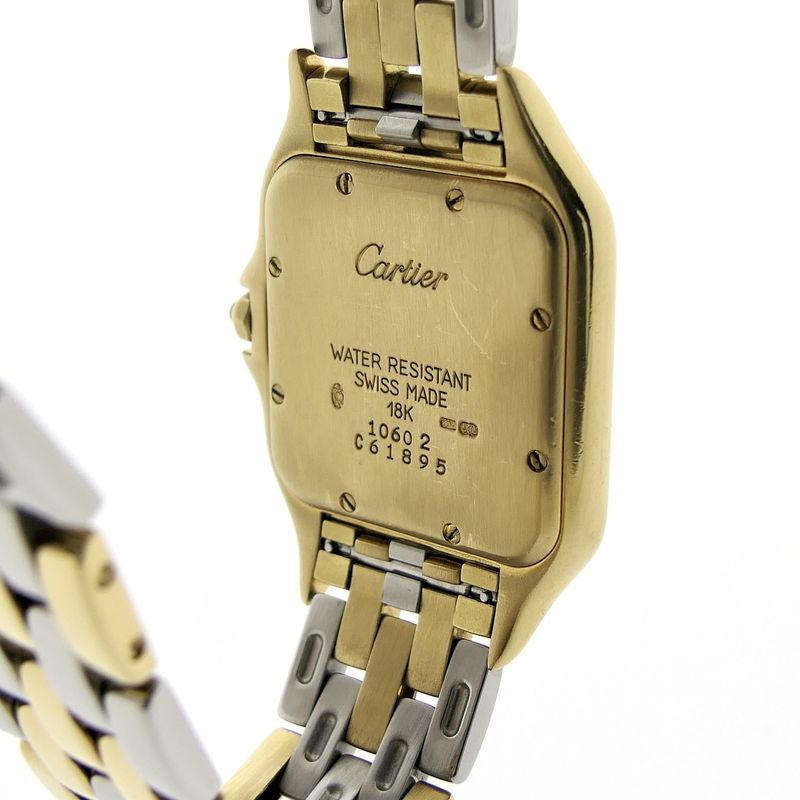 Image 6 of Cartier Panthère 1060; 18k. Gouden mid-size horloge