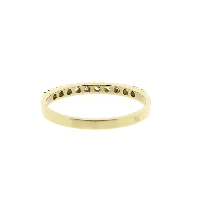 Image 3 of Gold ring with diamond | 0.10 ct.