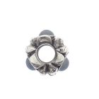 Image 4 of Pandora charm; Silver; Morning Flower