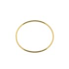 Image 3 of Gold smooth slave bracelet | Ø 60 mm