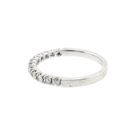 Image 7 of White Gold Ring with Diamonds; 0.48 ct.
