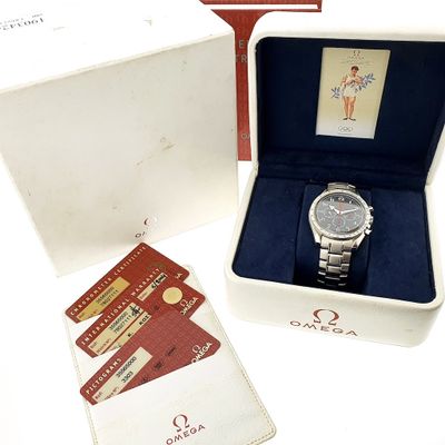 Image 2 of Omega Speedmaster Broad Arrow Olympic Chronograph Men's Watch