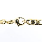 Image 7 of Gold Figaro link chain | 50 cm