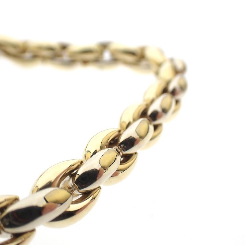 Image 6 of 18-karat fantasy link bracelet | 19 cm