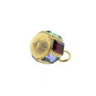 Image 5 of 18 ct. Gold Oriental pendant with colored zirconias