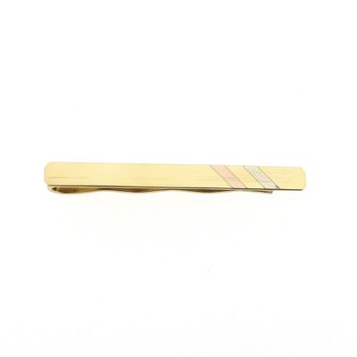 Image 1 of Tricolor Gold tie slide