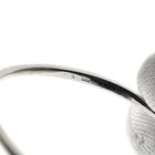 Image 5 of White gold solitaire ring with diamond | 0.06 ct.