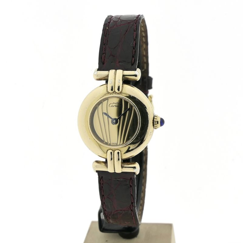 Image 1 of Cartier Colisee Vermeil 590002; Ladies watch