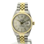 Image 17 of Rolex Datejust 16013; Vintage 18k gold/steel watch