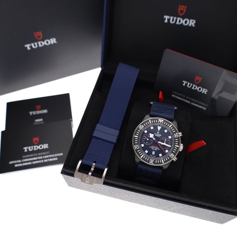 Image 3 of Tudor Pelagos FXD Chronograph 'Alinghi' 25807KN; Men's Chronograph Watch