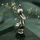 Image 2 of Silver pendant of a duck