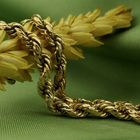 Image 2 of Gold twisted link bracelet | 19.5 cm
