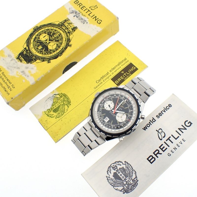 Image 14 of Breitling Navitimer 1806 'Iraqi Airforce'; Pilot's chronograph watch