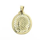 Image 5 of Two-tone gold pendant of Jesus Christ
