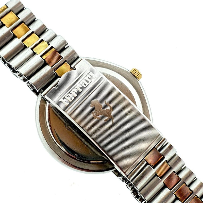 Image 3 of Ferrari Swiss (Cartier); Gold/steel Unisex watch