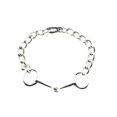 Image 1 of Silver fantasy link bracelet