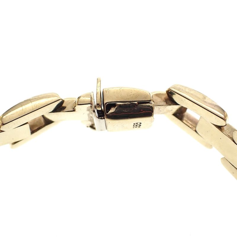 Image 6 of 8-karat Bismarck link bracelet | 18.5 cm