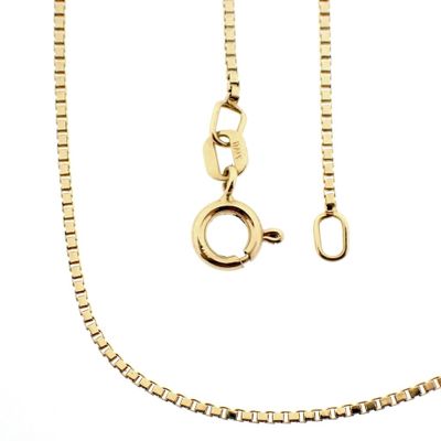 Image 1 of 18K Gold Venetian Link Chain | 41 cm