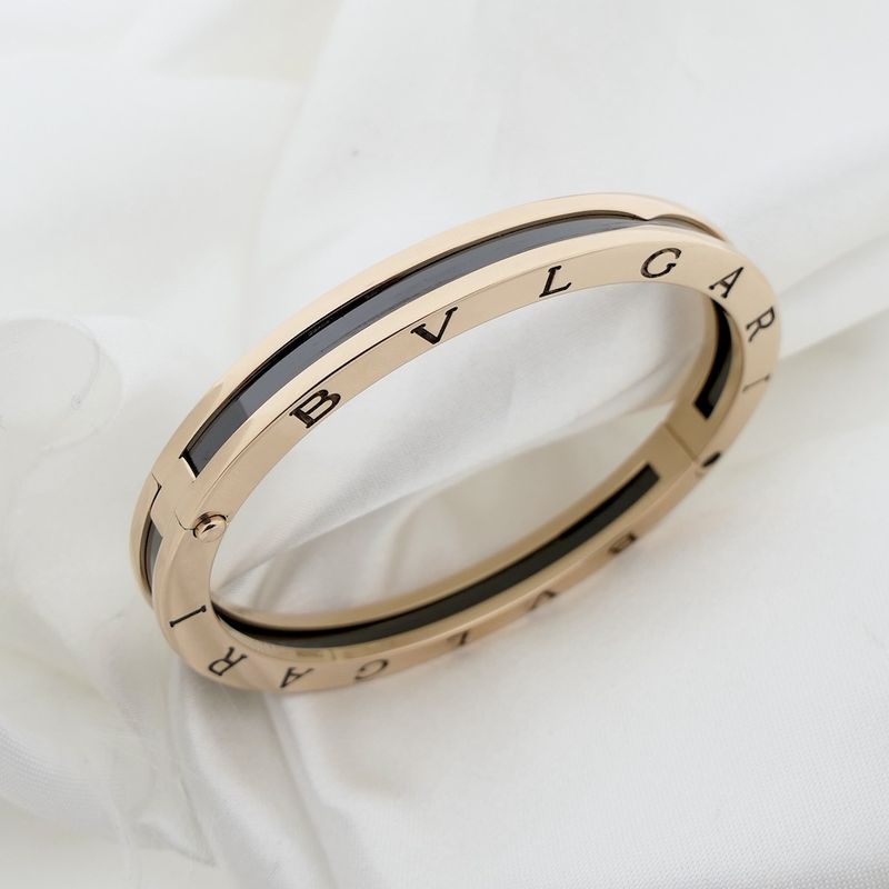 Image 5 of 18K rose gold slave bracelet; B.ZERO 1 | BVLGARI
