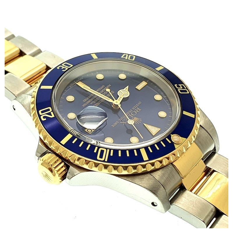 Image 12 of Rolex Submariner 16613; Gold/steel diving watch