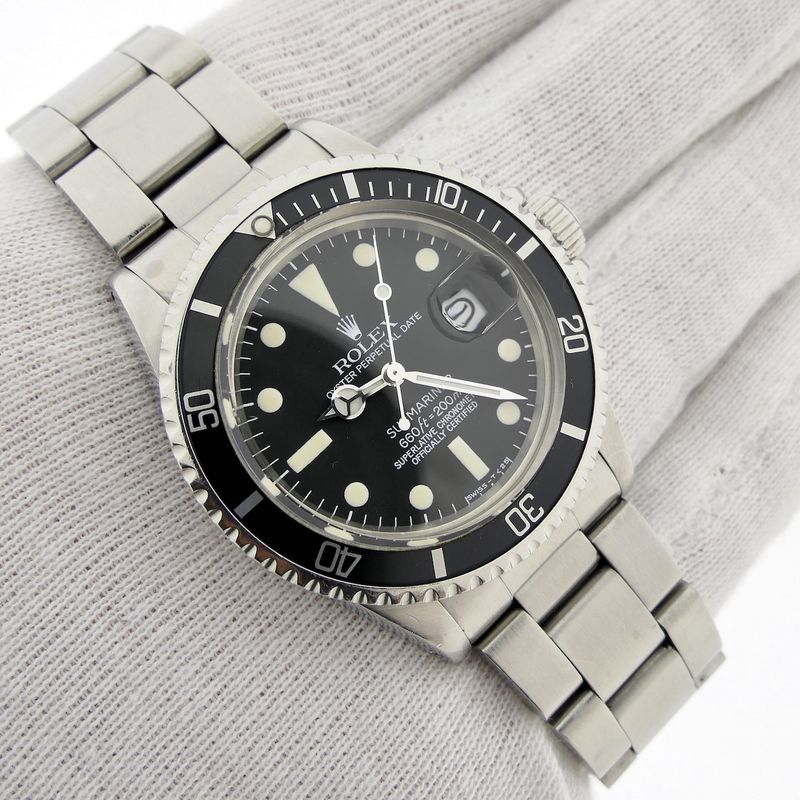 Image 14 of Rolex Submariner 1680; Vintage men's diving watch