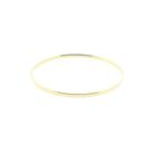Image 5 of Gold smooth slave bracelet | Ø 67 mm