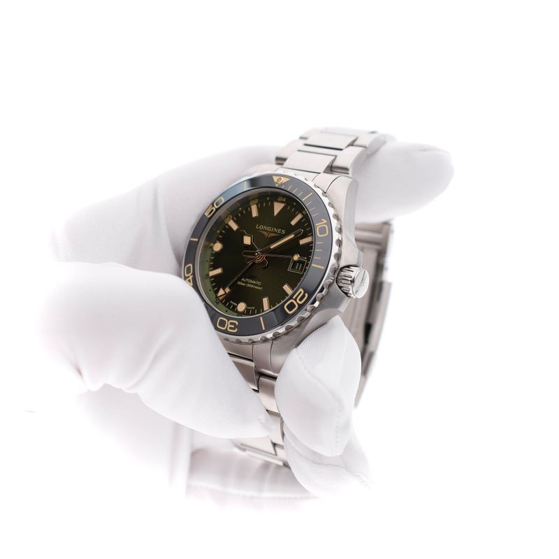 Image 5 of Longines Hydroconquest GMT 41mm L3.790.4.06.6; Automatic Men's Watch
