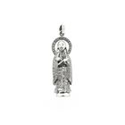 Image 1 of 18-karat white gold Maria pendant, pavé-set with diamonds | Approx. 0.32 ct.