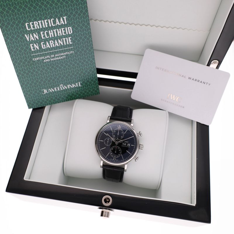 Afbeelding 2 van IWC Portofino Chronograph IW391002; Automatisch Heren Horloge