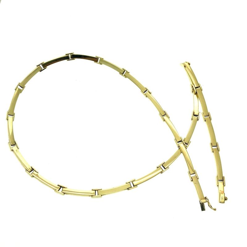 Image 6 of Golden fantasy necklace | Length 45 cm