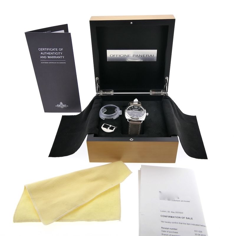 Image 4 of Panerai Radiomir Black Seal Logo PAM00754; Men's watch