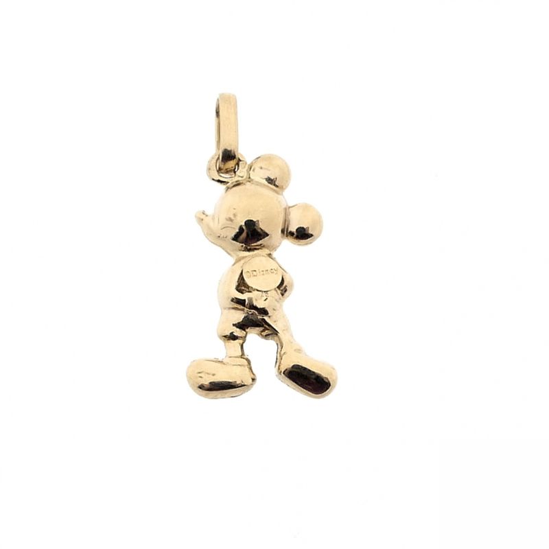 Image 4 of Gold Disney pendant; Mickey Mouse