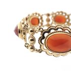 Image 5 of Antique gold bracelet with carnelian