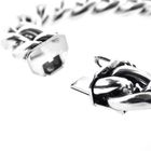 Image 5 of Silver gourmet link bracelet | 20.5 cm
