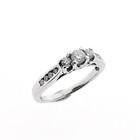 Image 1 of Vintage white gold ring with diamonds | 0.37 ct.