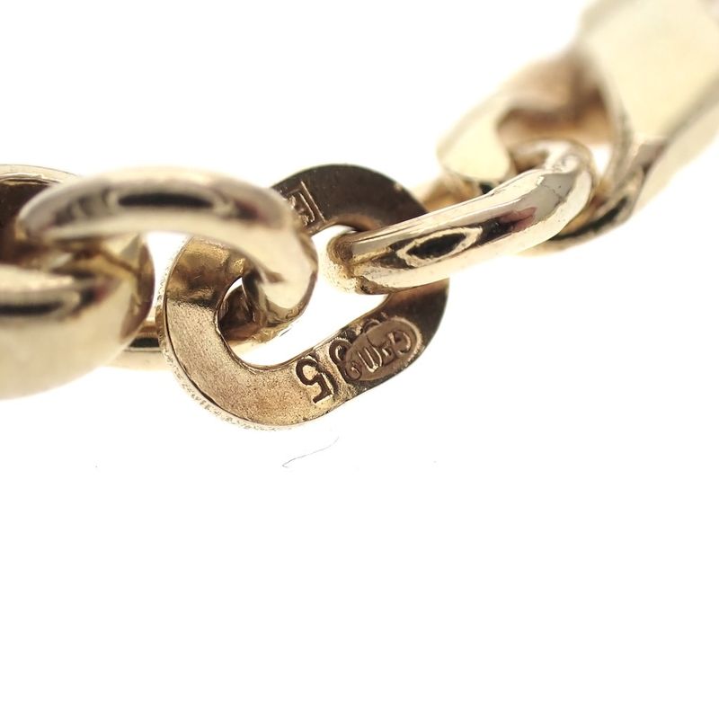 Image 5 of Golden fantasy gourmet link chain | 45 cm