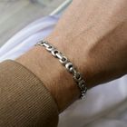 Image 9 of Silver fantasy link bracelet | 19 cm