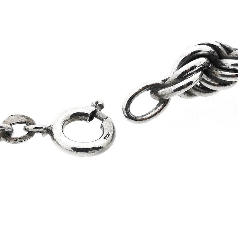 Image 5 of Silver Twisted Link Bracelet