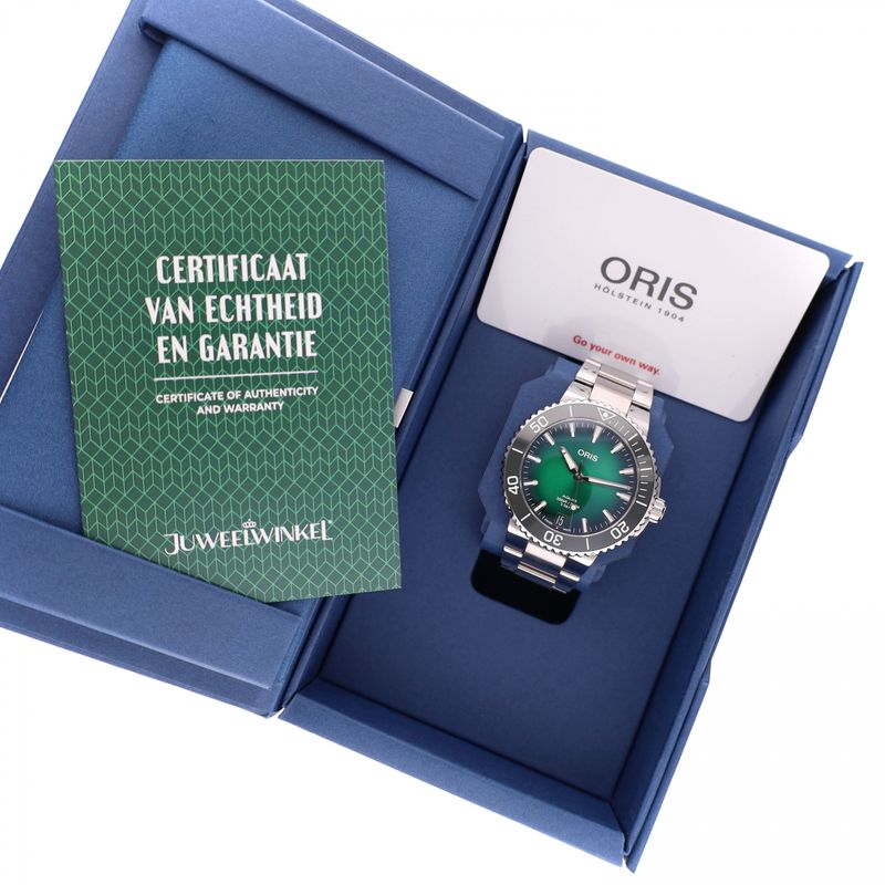 Afbeelding 2 van Oris Aquis Date '5-Days' Cal. 400; Automatisch Heren Horloge
