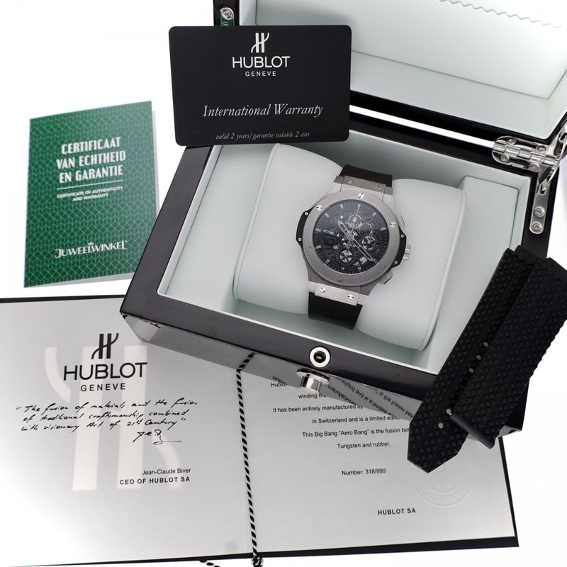 Image 2 of Hublot Big Bang 'Aero Bang' Tungsten Limited Edition Watch
