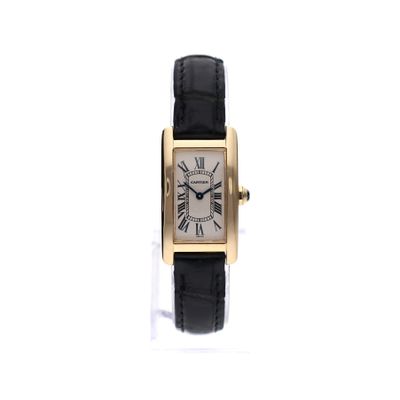 Image 1 of Cartier Tank Américaine 18ct. Gold Ladies Watch
