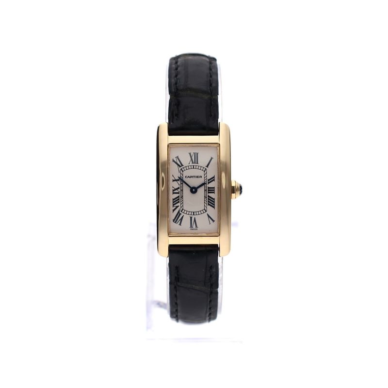Image 1 of Cartier Tank Américaine 18ct. Gold Ladies Watch