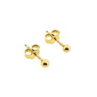 Image 8 of 18 Krt. Vintage Gold Stud Earrings