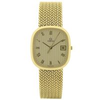 Omega 'Ellipse'; 18-carat gold men's watch