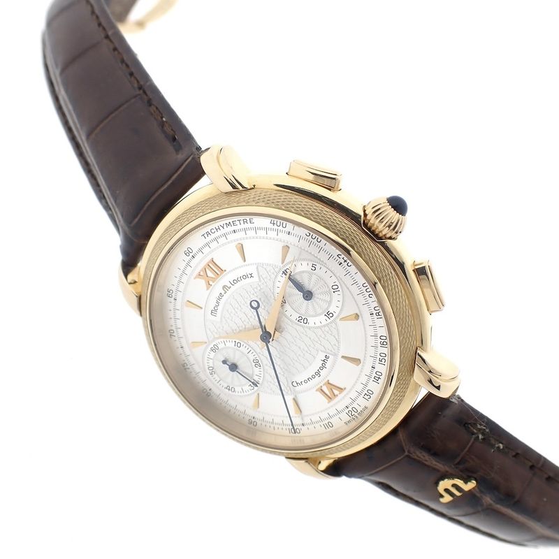 Image 11 of Maurice Lacroix Masterpiece Venus; 18k chronograph watch