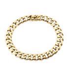 Image 1 of 18K Gold gourmet link bracelet | 20.5 cm