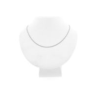 White gold Venetian chain | 40 cm